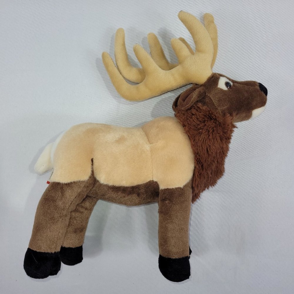 Wild Republic Plush 12" Elk Stuffed Animal Toy